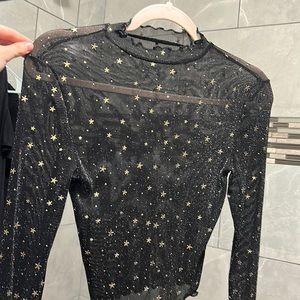 Black top with stars :)